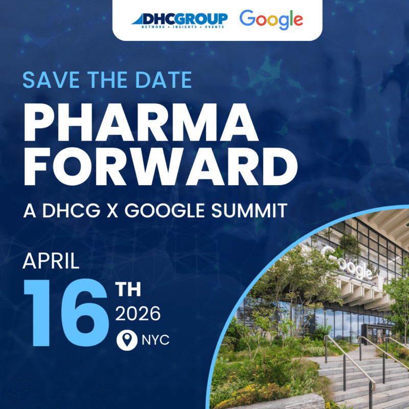Pharma Forward- a DHCG x Google Live Summit ""